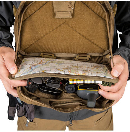 Helikon Tex Chest Pack Numbat Geantă Militară Pentru piept din Cordura Maro 5lt