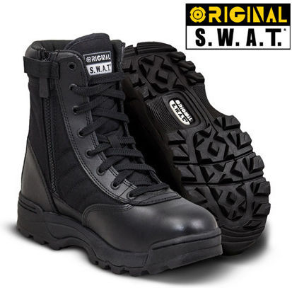 Original S.W.A.T. Στρατιωτικά Αρβύλα Original Swat Classic 9" SZ Suede Μαύρα