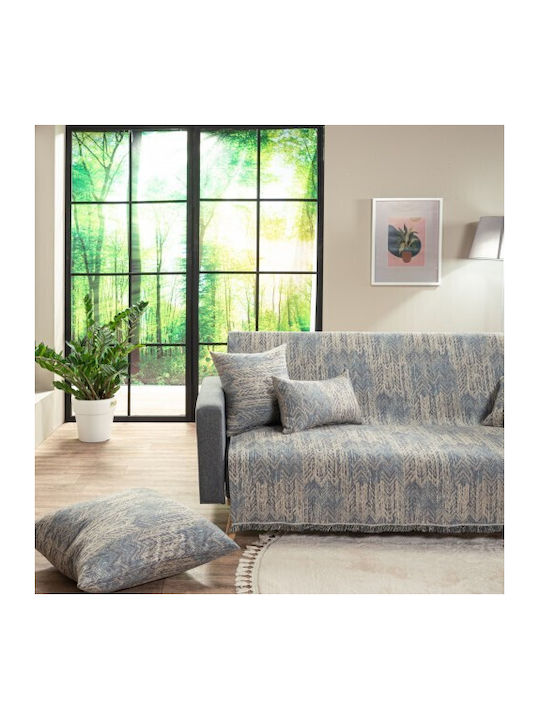 Teoran Nebraska Ριχτάρι Διθέσιου Καναπέ Chenille 180x250εκ. 04