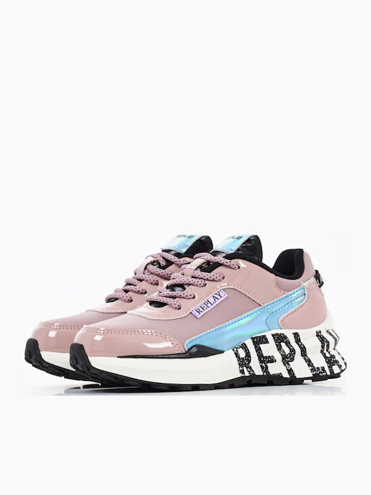 Athena Kinder Sneakers Rosa