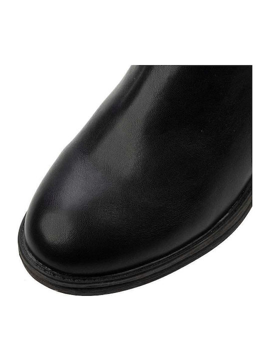 Leather Women's Chelsea Boots Black