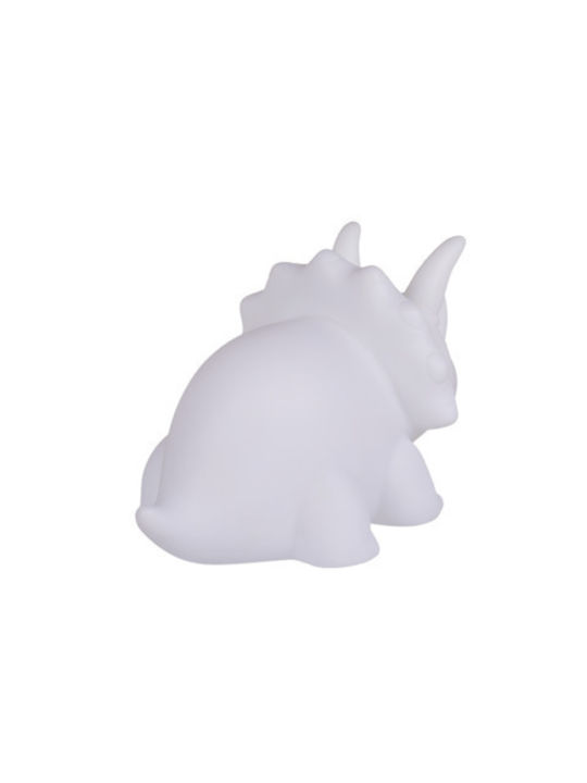 Out of the Blue LED Kinder Dekorative Lampe Stegosaurus Weiß 17x9cm Stegosaurus