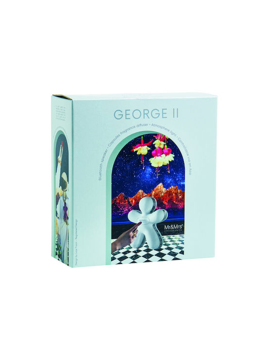 Mr & Mrs Fragrance Led Συσκευή Αρωματοθεραπείας Λευκή JGEOSP01V02