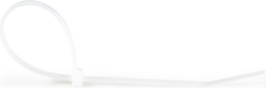 StarTech Nylon Cable Ties Cbmzt8n White Cable Ties Plastic 200mm x 4mm in White Colour 100pcs