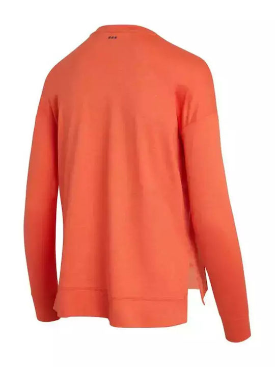 Sunday Layer Damen Langärmelige Bluse Orange Hoop