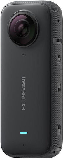 Insta360 X3 Action Camera 5K 360° Capture Underwater with Touch Screen 2.29" and Wi-Fi Black
