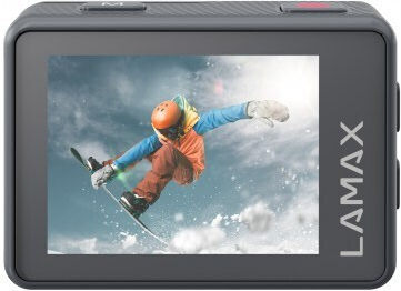 Lamax X7.2 128GB Екшън камера 4K Ultra HD Водоустойчива (с Калъф) с Екран 2" и Wi-Fi Черна
