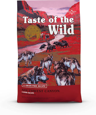 Taste Of The Wild Southwest Canyon 5.6kg Dry Food for Dogs Grain Free with Wild Boar