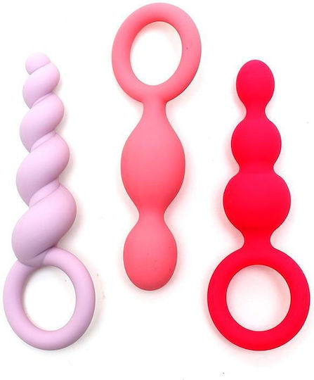 Satisfyer Booty Call Πρωκτικές Σφήνες Σετ 3τμχ