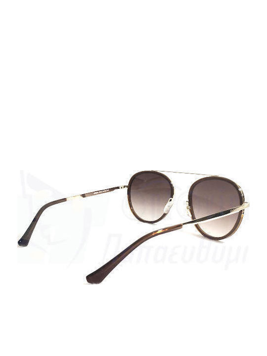 Rebecca Blu Women's Sunglasses with Brown Frame and Brown Lens RB8686 RK03