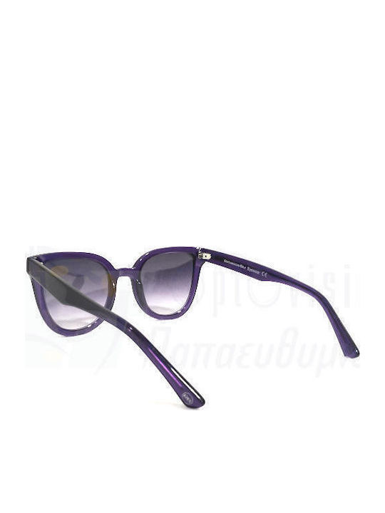 Rebecca Blu Women's Sunglasses with Purple Plastic Frame RB8678 RK07