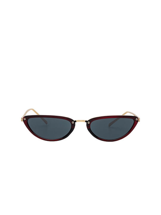 Pero Women's Sunglasses with Bordo Black Frame 01-2186-Bordo-Black