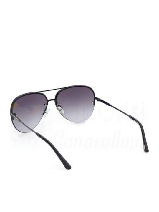 Skechers Women's Sunglasses with Black Frame and Black Gradient Lens SE6044 01B