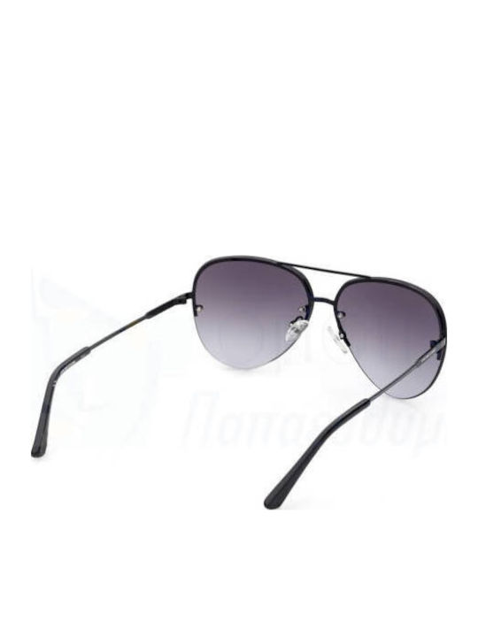 Skechers Women's Sunglasses with Black Frame and Black Gradient Lens SE6044 01B