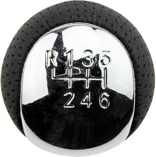 NTY 6 Shift Knob for Hyundai Elantra / i30 / iX35 Kia Cerato / Optima / Soul black AM-/AJ
