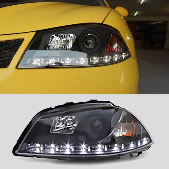 Dectane Μπροστινά Φανάρια για Seat Ibiza 6L 2003-2008 2τμχ