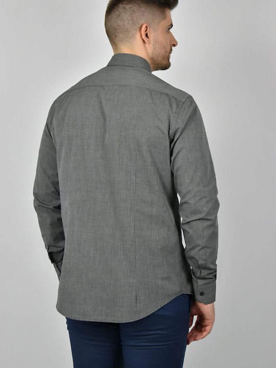 Langärmlig Hemd Gray