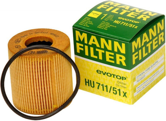 Mann Filter Car Oil Filter for Mitsubishi Opel Peugeot Toyota Volvo Citroen