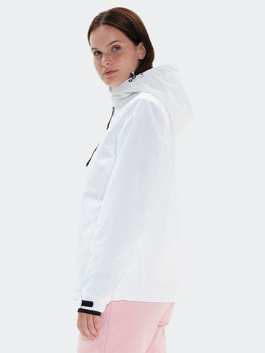 Jachetă Dama Softshell Albă