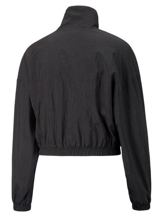 Dare To Κοντό Γυναικείο Bomber Jacket Μαύρο