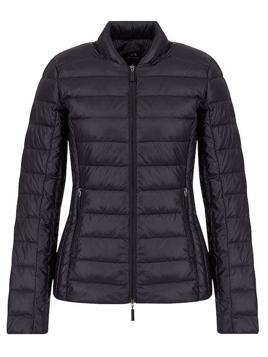 Scurtă Jachetă de femei Puffer Negru