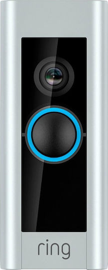 Amazon Ring Video Doorbell Pro 2 Ασύρματο Κουδούνι Πόρτας Wi-Fi Συμβατό με Alexa Μαύρο