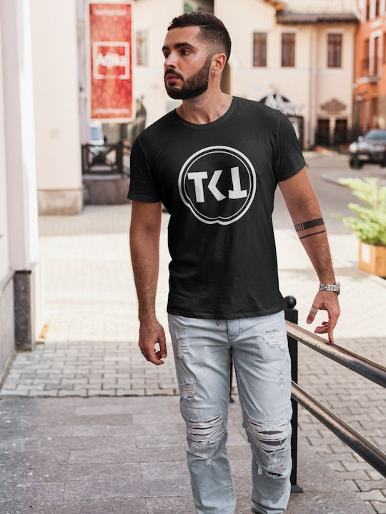 TKT new logo t-shirt plus size - BLACK