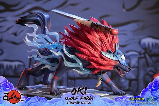 First 4 Figures Okami: Oki (Wolf Form) Φιγούρα 35εκ.