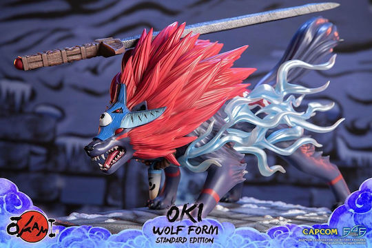 First 4 Figures Okami: Oki (Wolf Form) Φιγούρα 35εκ.