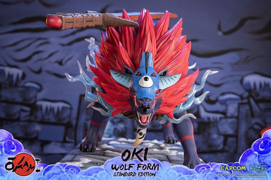 First 4 Figures Okami: Oki (Wolf Form) Φιγούρα 35εκ.