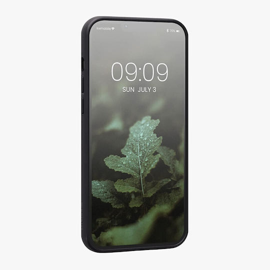 KWmobile Wooden Back Cover Lemn Maro închis (iPhone 14 Plus)