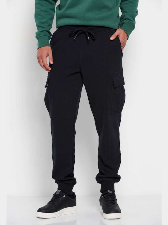FBM006-05702 Cargo-Hose Jogginghose mit Gummizug Schwarz