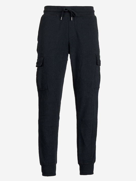 FBM006-05702 Cargo-Hose Jogginghose mit Gummizug Schwarz