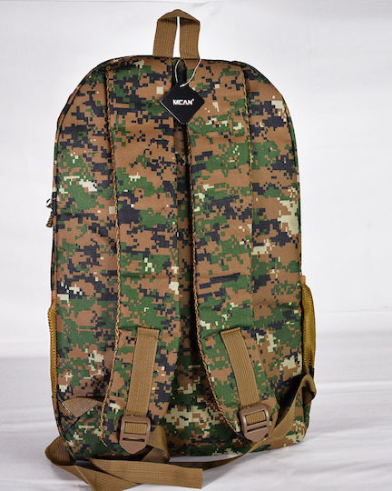 Mcan Στρατιωτικό Σακίδιο Πλάτης Digital Camo