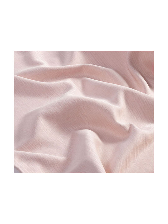 Nef-Nef Homeware Stellina Salmon Grommet Curtain 140x265cm