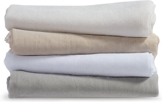 Nef-Nef Homeware Κουρτίνα με Τρέσα Roxane Grey 140x270εκ.