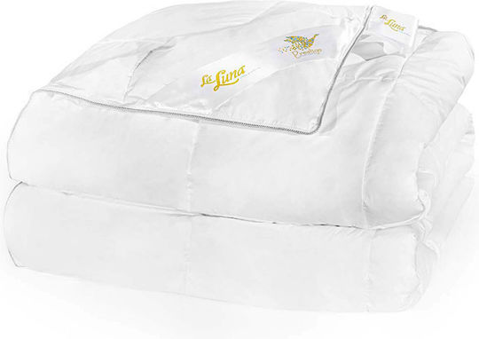 La Luna Duvet Single Down 160x220cm The Prestige White 280 GSMGsm 12.5 togs Togs