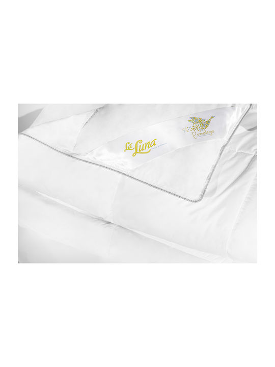 La Luna Bettdecke Einzelbett Daunen 160x220cm The Prestige White 280 GSMGsm 12.5 togs Togs