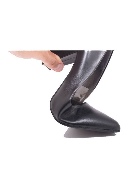 Anatomic Leather Black High Heels