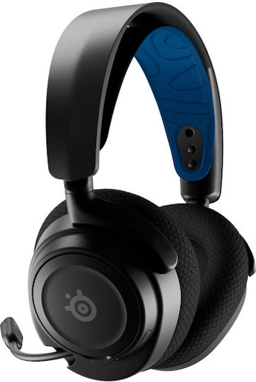 SteelSeries Arctis Nova 7P Fără fir Over Ear Gaming Headset cu conexiune Bluetooth / USB Negru