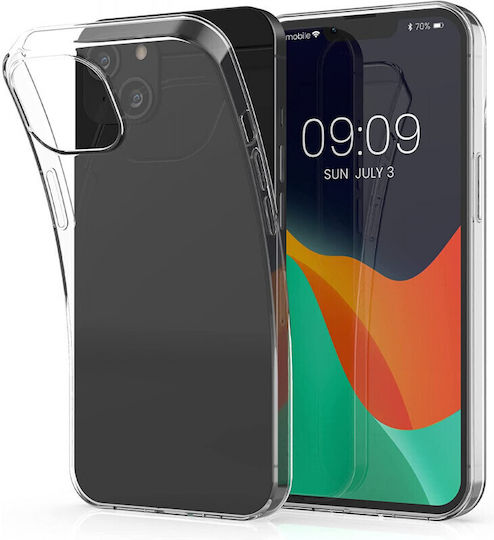 KWmobile Back Cover Silicone Transparent (iPhone 14 Plus)