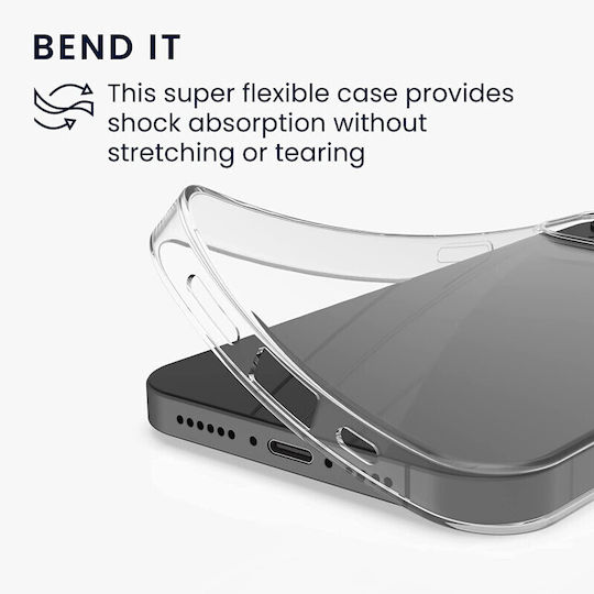 KWmobile Back Cover Silicone Transparent (iPhone 14 Plus)