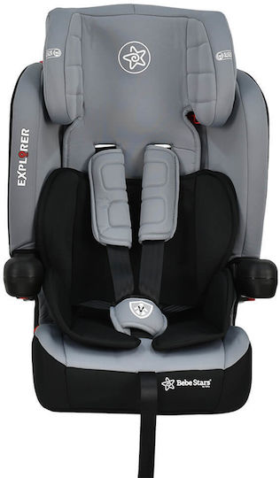 Bebe Stars Explorer Baby Car Seat with Isofix Grey 9-36 kg
