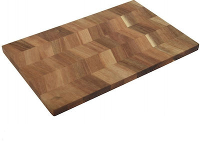 Marva Rectangular Wooden Chopping Board Brown 30x20cm