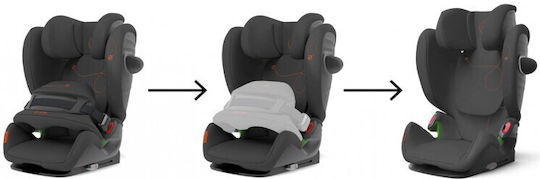 Cybex Pallas G Baby Car Seat i-Size with Isofix Lava Grey 9-36 kg