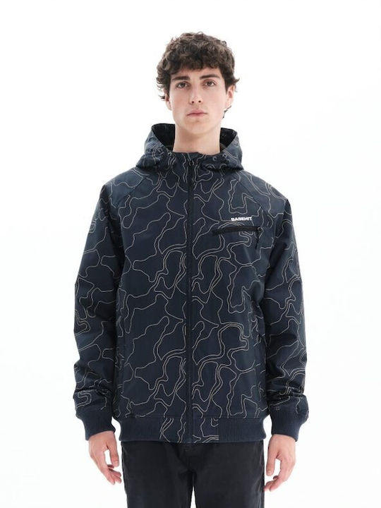 Winter Bomber Waterproof Men's Jacket Midnight Blue