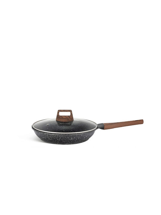 Edenberg Cookware Set of Aluminum with Non-stick Coating Grey 12pcs