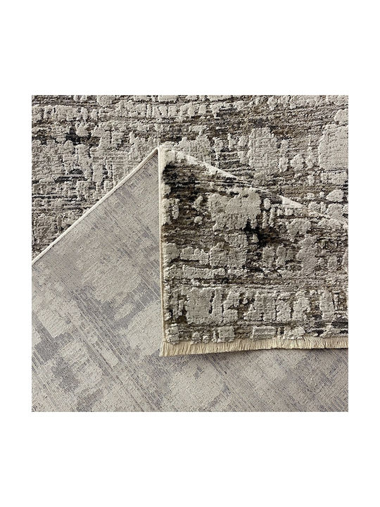 Koulis Carpets Perfect 2557A Modern Bedroom Rug Set Beige 86-55-0065 2 Pieces