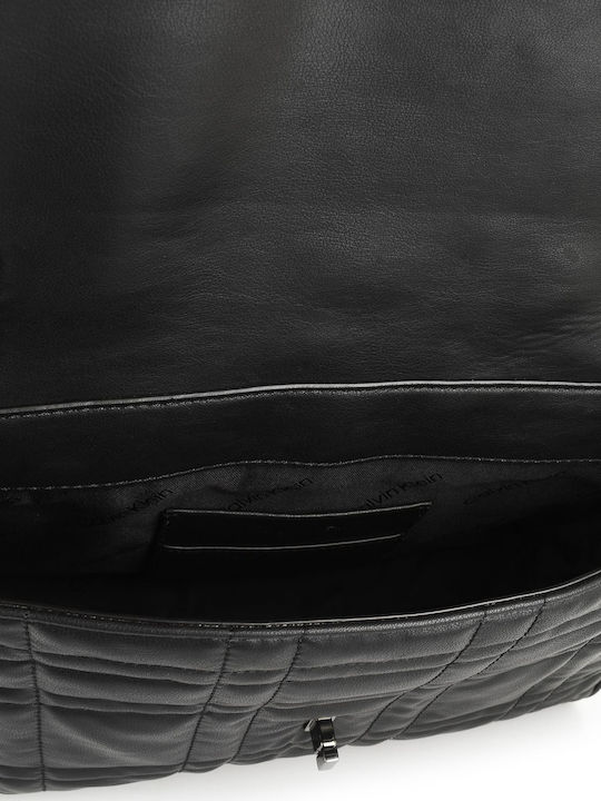 Re-Lock Quilt Damen Schultertasche Schwarz