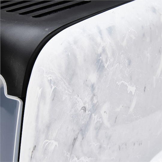 Savic Nestor Marble Cat Toilet Closed Black L56 x W39 x H38.5cm